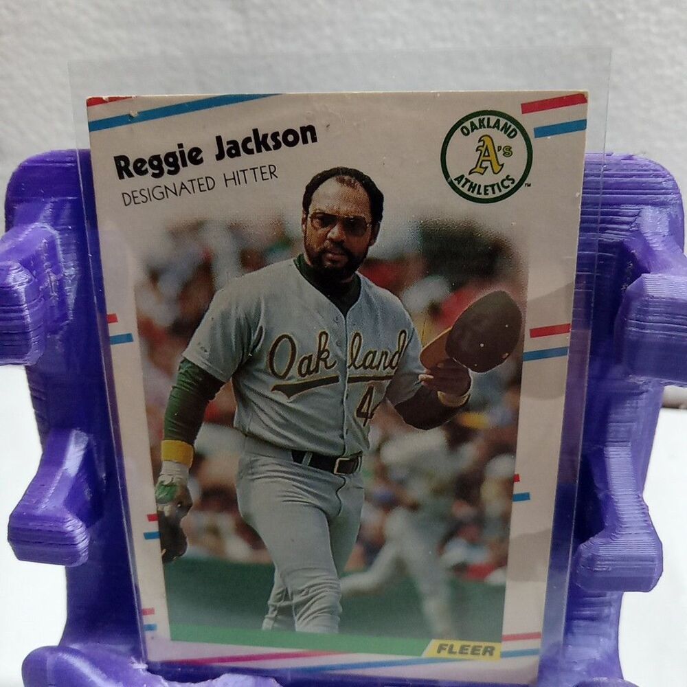 1988 Fleer - Reggie Jackson #283